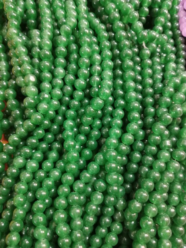 Jelly Beads 8mm - Dark Green