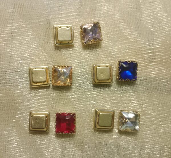 Square Clip Stones