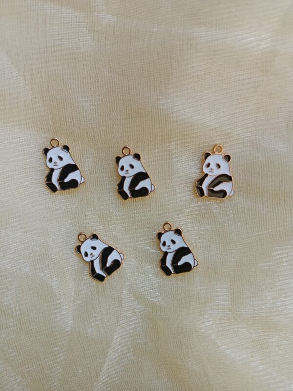 Panda Enamel Charms