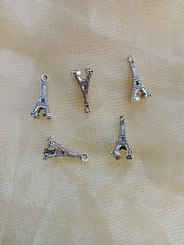 Eiffel Tower Metal 3D Charms