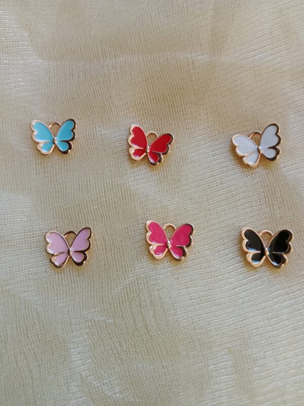 Butterfly Enamel Charms