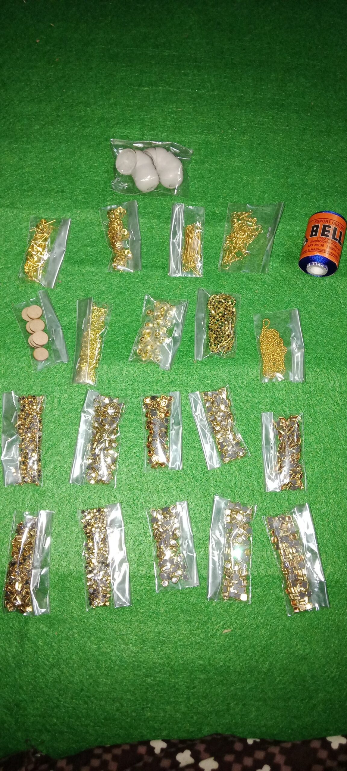 Silk thread Jhumka Earring Making KIT