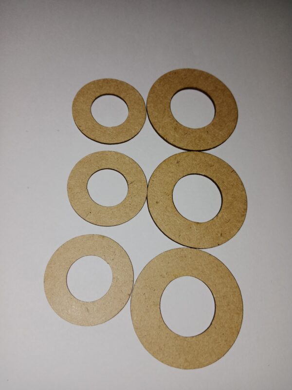 Brooch MDF -  4PC Set