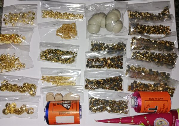 Silk thread Jhumka Earring Making KIT